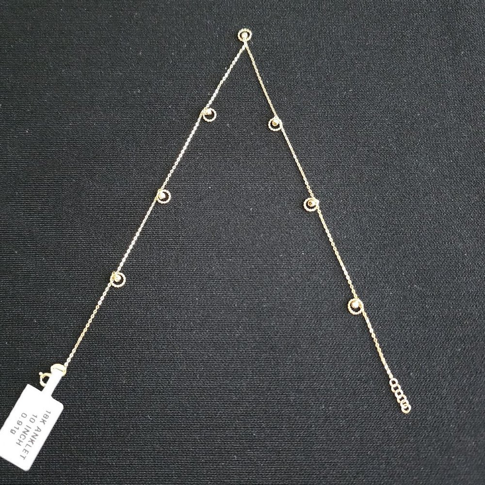 Gold anklet - Picture 10 of 12